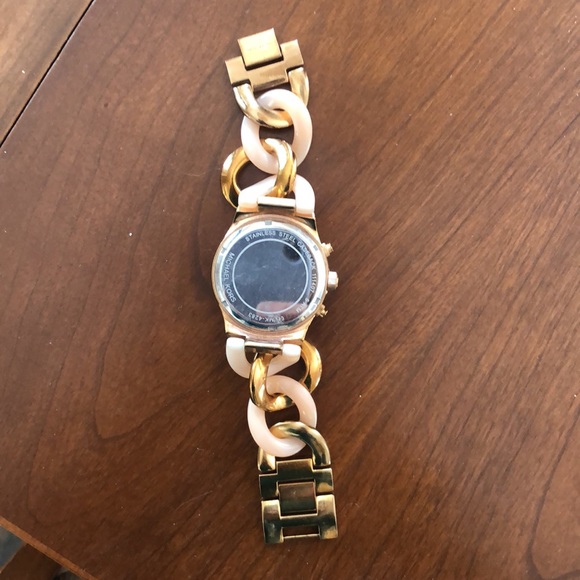 Michael Kors rose gold and pink watch